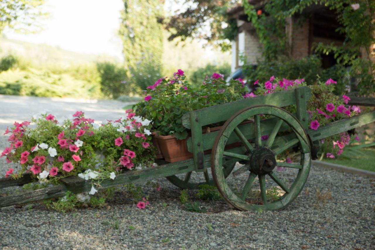 Villa Cascina Dani Agliano Terme Exterior foto